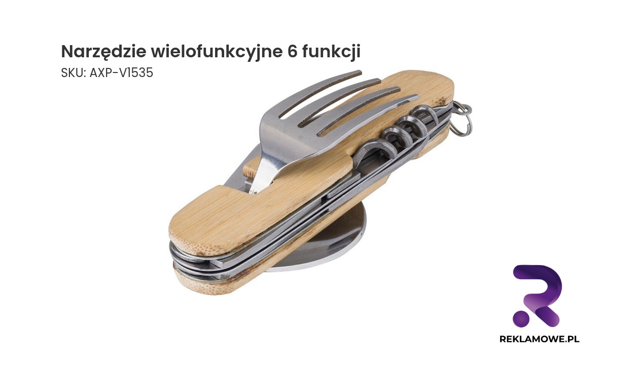 Narzędzie wielofunkcyjne z sześcioma funkcjami