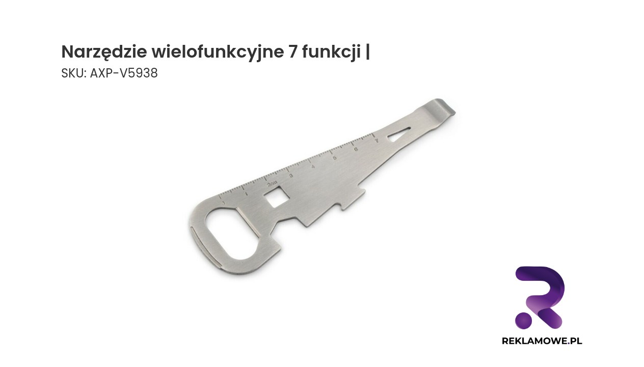 Narzędzie wielofunkcyjne, 7 funkcji | Ash Narzędzie wielofunkcyjne Ash z 7 funkcjami