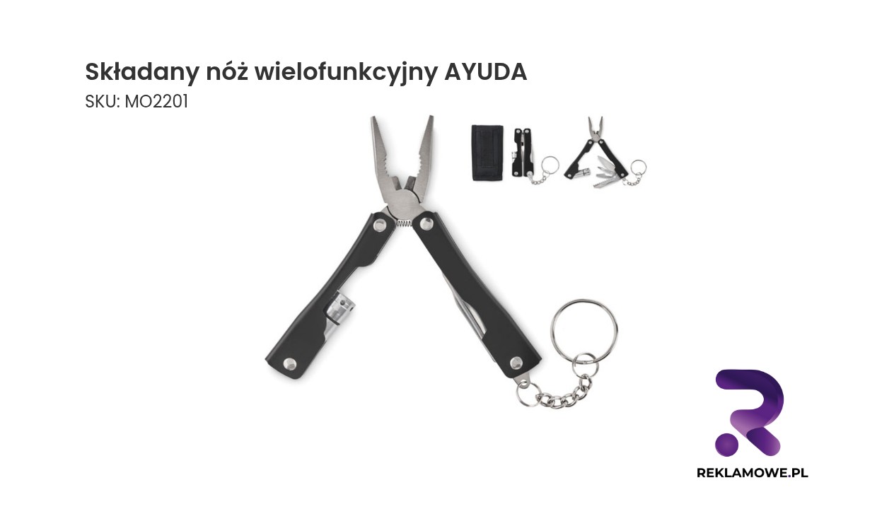 Składany nóż wielofunkcyjny AYUDA