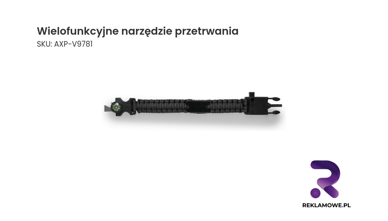 Wielofunkcyjne narzędzie przetrwania idealne dla podróżników