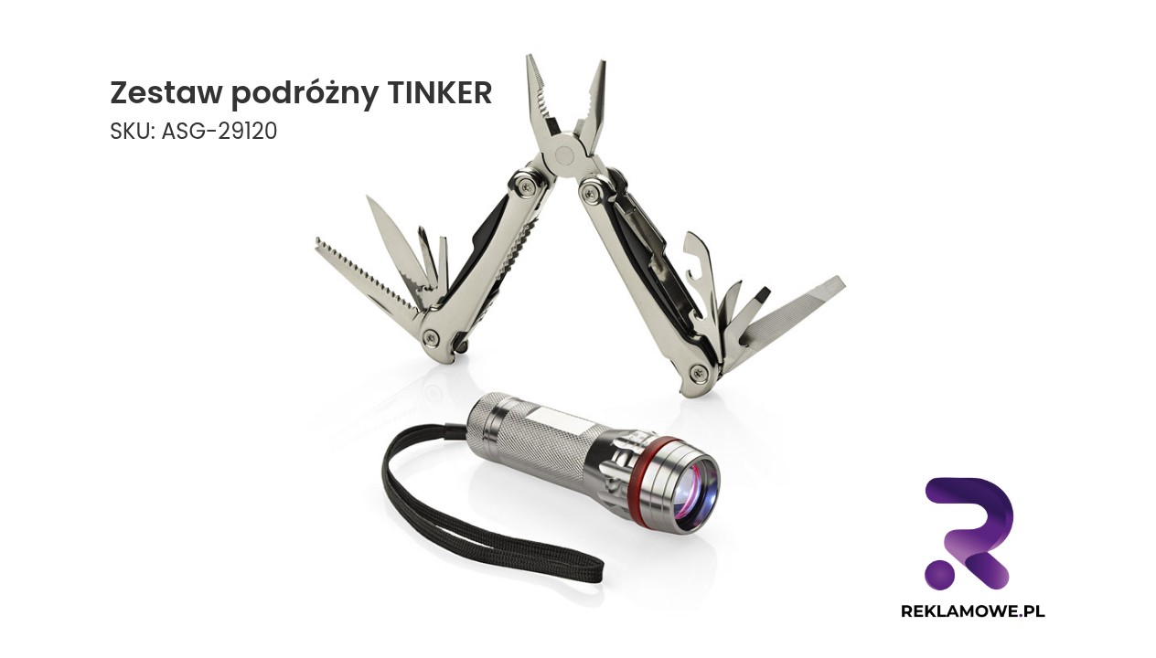 Zestaw podróżny TINKER idealny na wyjazdy