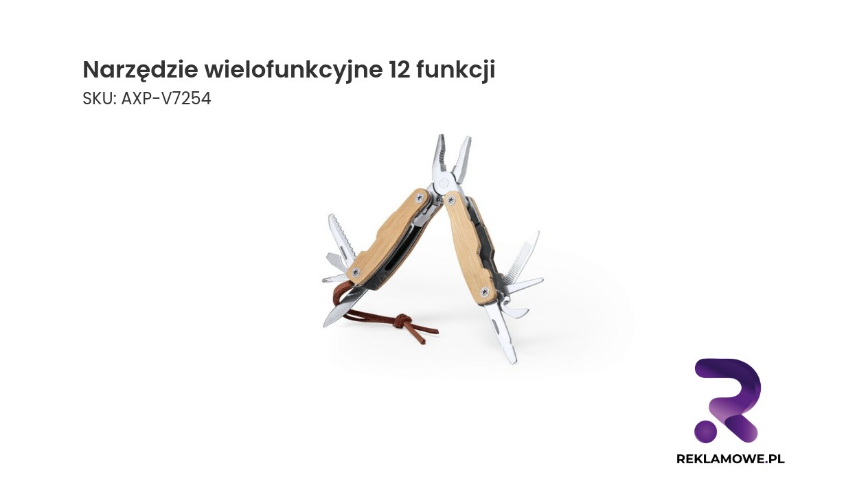 Narzędzie wielofunkcyjne, 12 funkcji Narzędzie wielofunkcyjne z 12 funkcjami