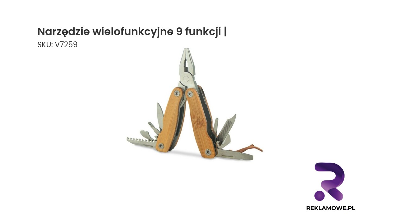 Narzędzie wielofunkcyjne 9 funkcji