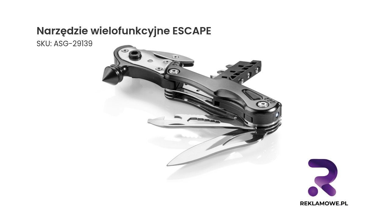 Narzędzie wielofunkcyjne ESCAPE do zastosowań wielobranżowych