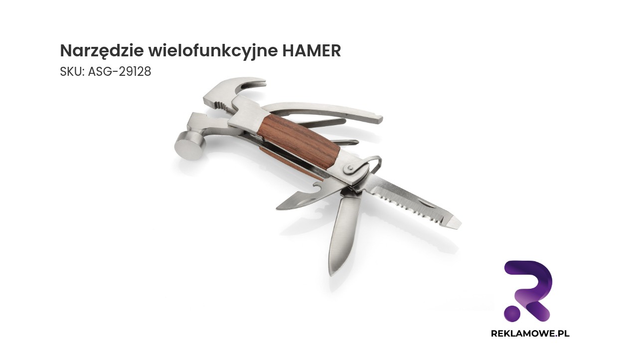 Narzędzie wielofunkcyjne HAMER Narzędzie wielofunkcyjne HAMER – praktyczne narzędzie do wielu zastosowań
