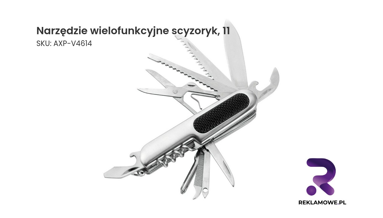 Narzędzie wielofunkcyjne, scyzoryk, 11 funkcji Narzędzie wielofunkcyjne scyzoryk 11 – praktyczny multitool do codziennego użytku