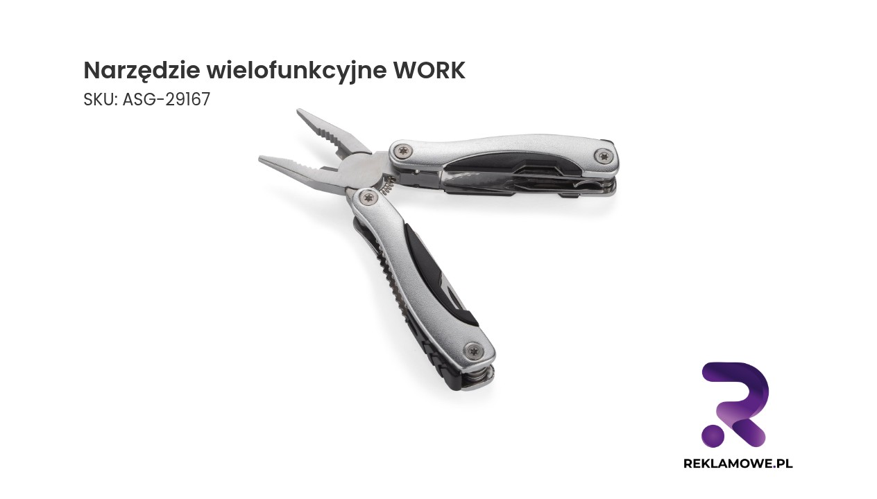 Narzędzie wielofunkcyjne WORK Narzędzie wielofunkcyjne WORK – praktyczne i wszechstronne narzędzie do wielu zastosowań