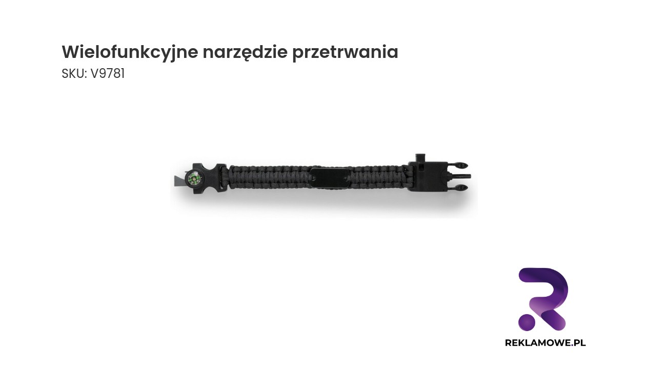 Wielofunkcyjne narzędzie przetrwania idealne dla podróżników